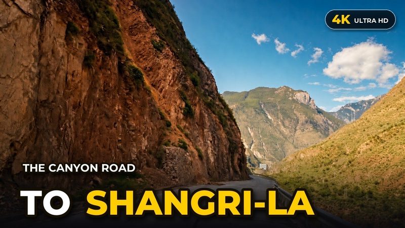 Through Dongwang Canyon: Xiangcheng to Shangri-La (4K POV)